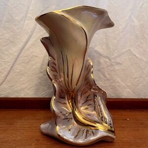 Floral Vase Kass Lilly Iridescent